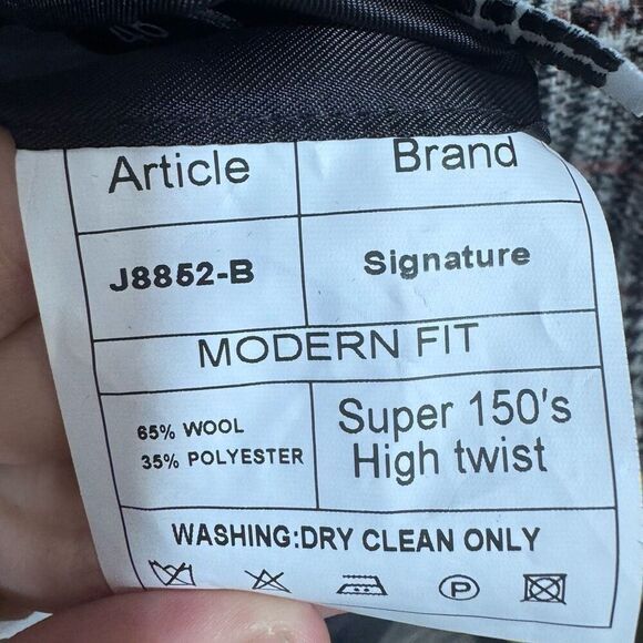 New Signature Carcoat Plaid- Checker Size 48 - Picture 11 of 12